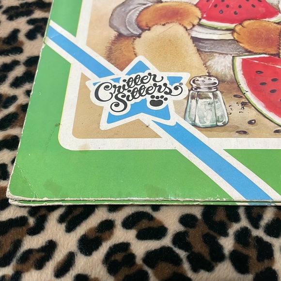 Vintage CRITTERS SITTERS Folder Mead Scratch N Sniff Koala 🐨 Rare 80's Retro - Picture 12 of 16